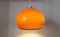 Mid-Century Pendant Meblo Lamp by Harvey Guzzini, Italy, 1970s, Image 12