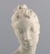 Busto femmina in bisquit di Rosenthal, metà XX secolo, Immagine 6