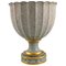 Art Deco Crackle Vase with Gold Decoration from Royal Copenhagen 1