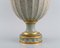 Vase Craquelé Art Déco avec Décoration Dorée de Royal Copenhagen 3
