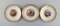 Plates Decorated with Flowers and Romantic Scenery from Royal Copenhagen, Set of 10 2
