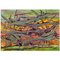 Edera Lysdal, guazzo e pastello ad olio su cartone, pittura modernista astratta, Immagine 1