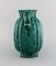 Large Art Deco Argenta Vase in Glazed Ceramics by Wilhelm Kage for Gustavsberg 5