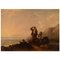 William I Shayer, óleo sobre lienzo, Rocky Coast With Seashell Gatherers, Imagen 1