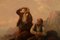 William I Shayer, Oil on Canvas, Rocky Coast With Seashell Gatherers, Image 5