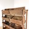 Antique Industrial Riveted Metal Storage Rack 5