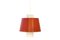 Dutch Pendant Lamp in Red and White 2