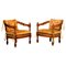 Italian Lounge Chairs by Giorgetti, Set of 2 1