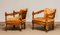 Italian Lounge Chairs by Giorgetti, Set of 2 5