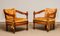 Italian Lounge Chair in Amber by Giorgetti, 1970s, Image 13