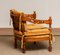 Italian Lounge Chair in Amber by Giorgetti, 1970s, Image 5
