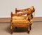 Italian Lounge Chair in Amber by Giorgetti, 1970s, Image 4