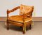 Italian Lounge Chair in Amber by Giorgetti, 1970s, Image 11