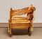 Italian Lounge Chair in Amber by Giorgetti, 1970s, Image 9