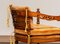 Italian Lounge Chair in Amber by Giorgetti, 1970s, Image 5