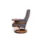 Gray Leather Armchair Set from Himolla, Set of 4 12