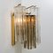 Smoked and Clear Glass Wall Lights by J.T Kalmar, Austria, 1960s, Set of 2 4