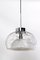 Hand Blown Glass Pendant Lights from Doria, Germany, 1970s, Set of 2, Image 6