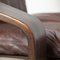 Anne Brown Leather Armchair 12