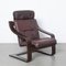 Anne Brown Leather Armchair 1