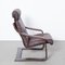 Anne Brown Leather Armchair, Image 5