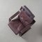 Anne Brown Leather Armchair 6