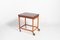 Scandinavian Side Table on Wheels, 1960s, Image 7