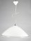 Ceiling Lamp in White Milk Glass, 1990s 3
