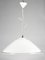 Ceiling Lamp in White Milk Glass, 1990s 2