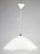 Ceiling Lamp in White Milk Glass, 1990s 6