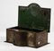 Safety Deposit Small Iron Chest with Vintage Emblem First Half of 900 3