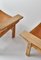 Scandinavian Model 168 Hunting Chairs in Oak and Leather by Kurt Østervig, Set of 2 16