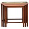 Danish Teak Nesting Tables Set, 1960s, Image 1