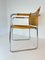 Swedish Chrome & Leather Armchair Model Amiral by Karin Mobring for Ikea, 1970s 2