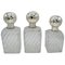 Crystal Toilet Bottles from Cardeilhac & Baccarat, Set of 3 1