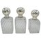 Crystal Toilet Bottles from Cardeilhac & Baccarat, Set of 3, Image 1