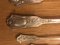 French Sterling Gold Dinner Flatware from Queille & Touron, 1860s, Set of 108 6