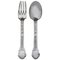 Tetard Versailles French Sterling Silver Dinner Flatware, Set of 150 1