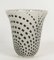 Schwarze Emaillierte Damiers Vasen von René Lalique, 2er Set 3