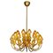 Scale Brass Chandeliers by Arne Jacobsen, Set of 2, Image 1
