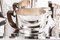Silver Tea / Coffee Set from Jean Tetard & Christofle, Set of 5, Image 11