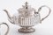 Silver Tea Coffee by Gustave Odiot, Set of 4 5