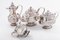 Silver Tea Coffee by Gustave Odiot, Set of 4 2