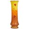 Poppies Cameo Enameled Vase from Daum Nancy, Image 1