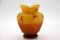 Poppies Cameo Enameled Vase from Daum Nancy, Image 2