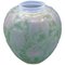 Grüne Patina Perruches Vase von R. Lalique 1