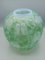Vase Patten Perruches Vert par R. Lalique 2