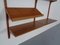 Danish Teak 11-Piece Modular Wall Unit by Poul Cadovius for Cado, 1960s, Set of 11 19