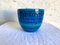 Rimini Blu Ceramic Vase by Aldo Londi for Flavia Montelupo, 1960s 1