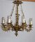 Neo-Rococo Bronze Chandelier, 1920s 8